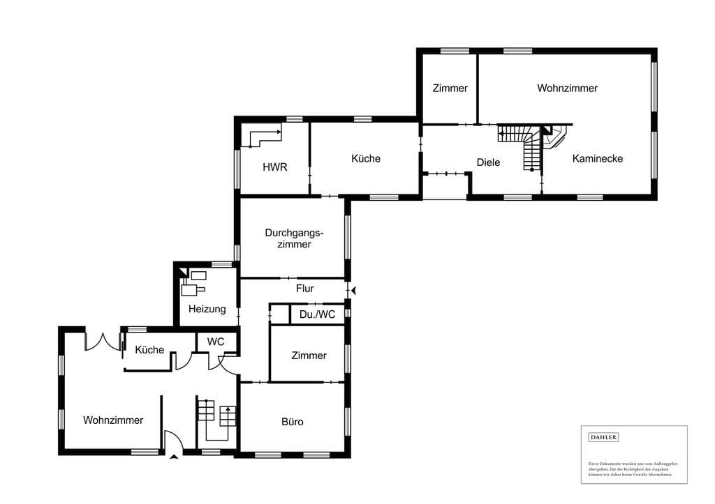 Immobilie in Thedinghausen - Einzigartiges Landhaus auf circa 9050 m² parkähnlichem Grundstück - Bild 1