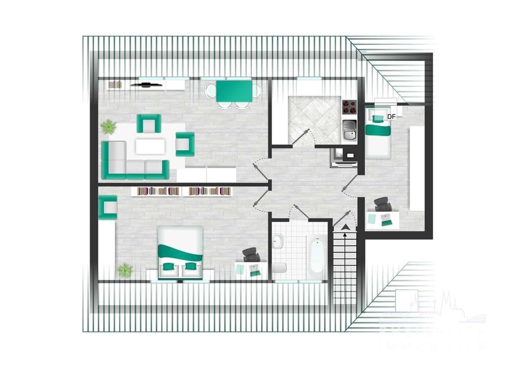Immobilie in Rösrath - Moderne Traumwohnung mit idealem Schnitt! - Bild 3