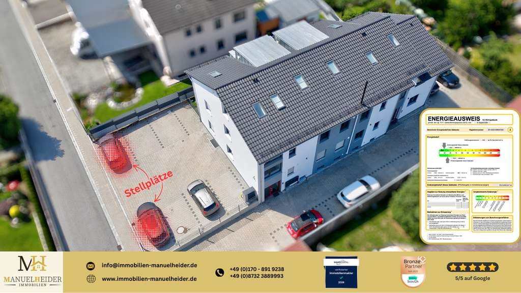 Immobilie in Frontenhausen - ***Neuwertige Eigentumswohnung | Energieeffizient | Moderne Ausstattung | Stellplätze inklusive - Bild 0