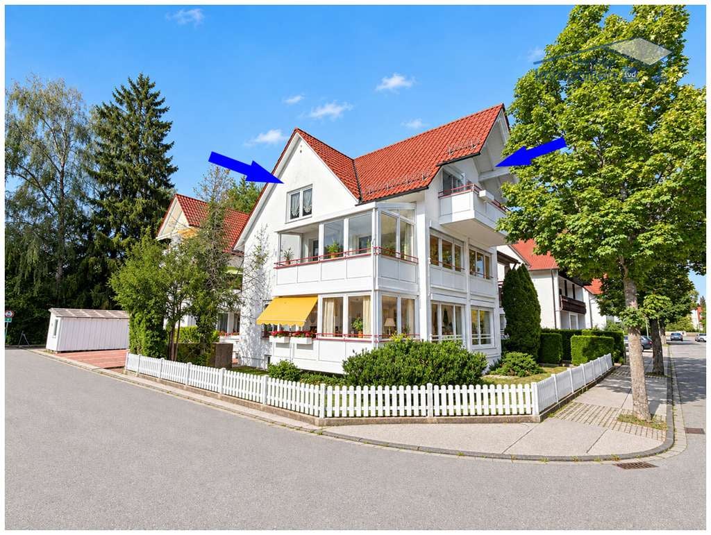 Immobilie in Bad Wörishofen - Schöne 3,5-Zimmer-Dachgeschoss-Wohnung mit Balkon in ruhiger Bestlage direkt am Park - Bild 4
