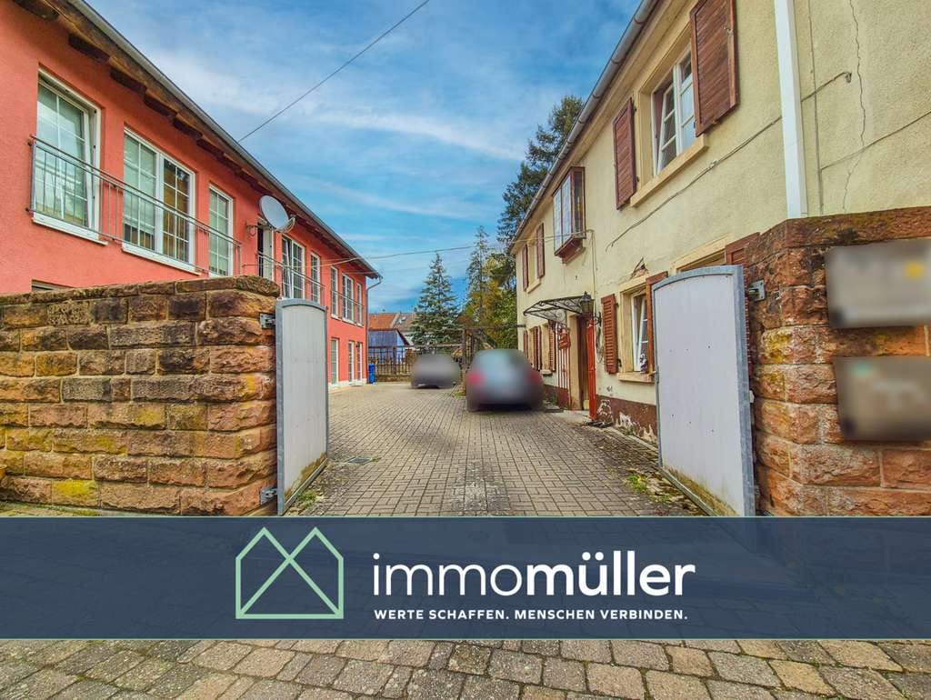 Immobilie in Altleiningen - Charmantes Bauernhaus mit zusätzlichem Mehrfamilienhaus & riesigem Gartenland in Höningen - Bild 0