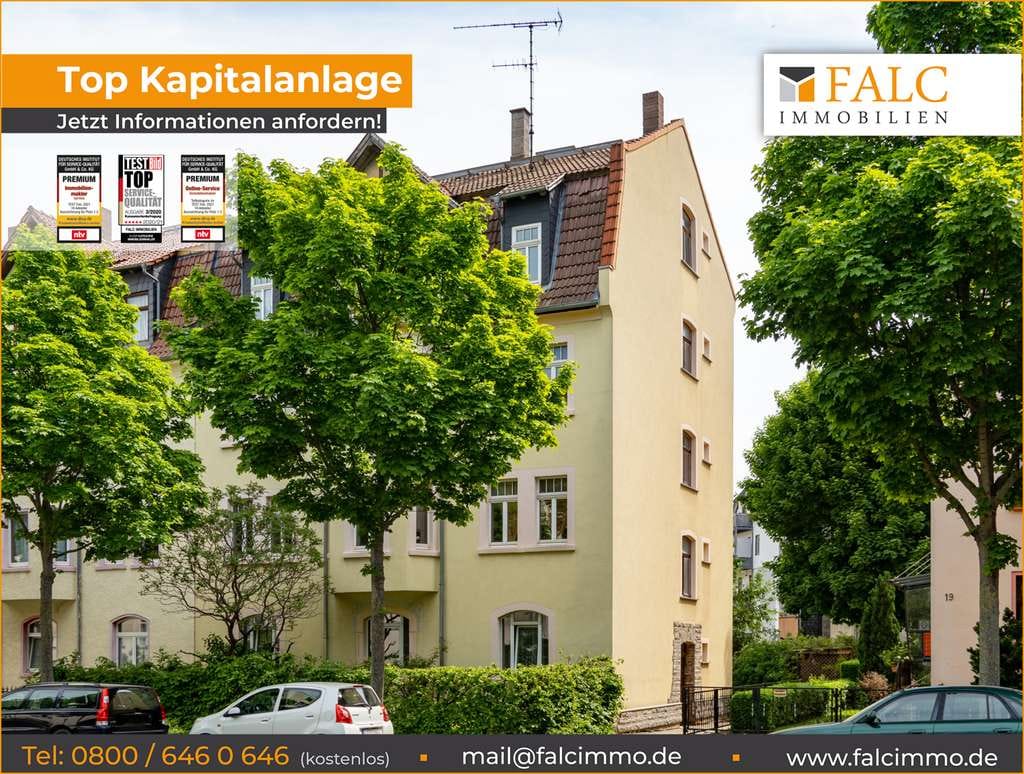 Immobilie in Arnstadt - Potenzial für`s Kapital: Solides, ausbaufähiges und attraktives Mehrfamilienhaus in schöner Lage - Bild 0