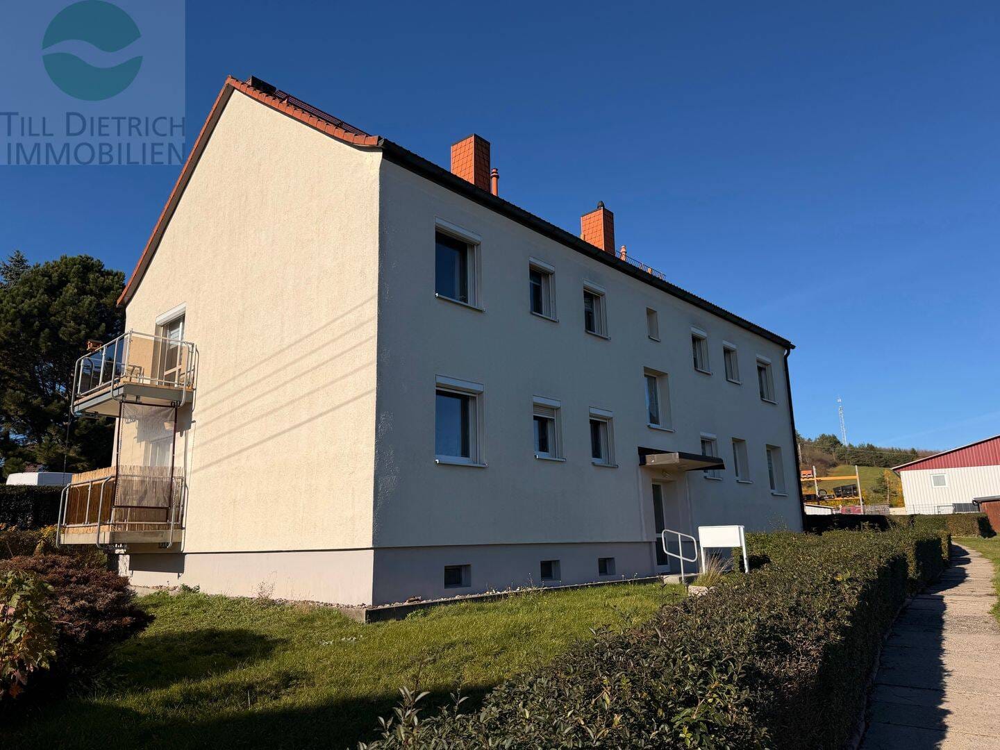 Immobilie in Geratal - 3-Zimmer Eigentumswohnung mit 58,68 m² und Balkon (Nr.6) für Kapitalanleger in Geschwenda - Bild 1