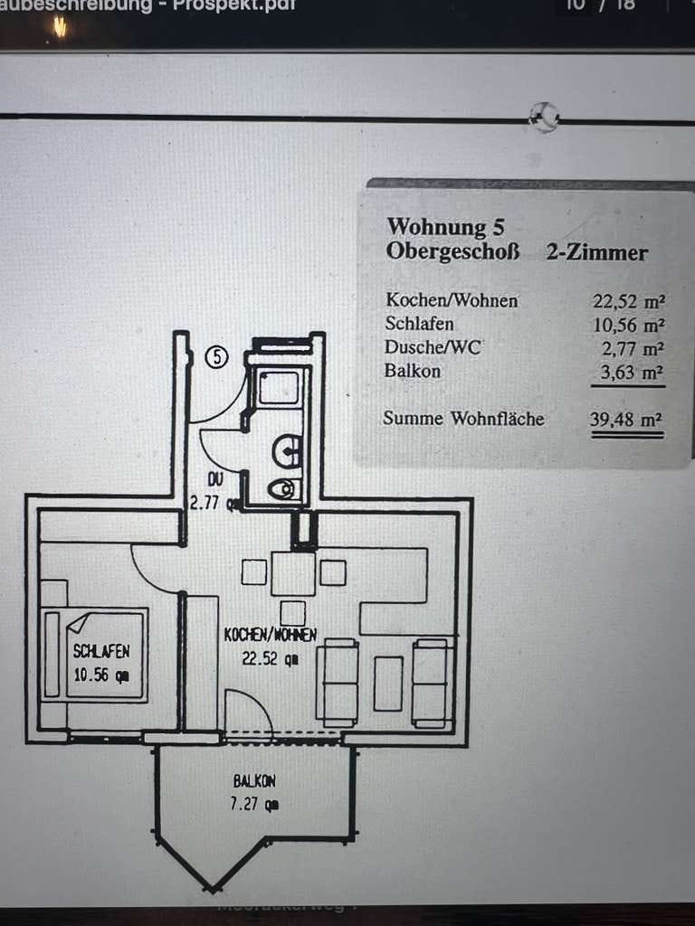 Immobilie in Esslingen am Neckar - TOP 2-Zimmer Wohnung in Esslingen-Berkheim, perfekt zur Kapitalanlage - Bild 2