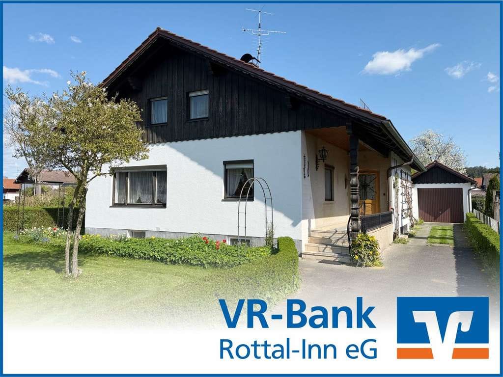 Immobilie in Triftern - Solides Einfamilienhaus mit traumhaftem Garten und Nebengebäude - Bild 0