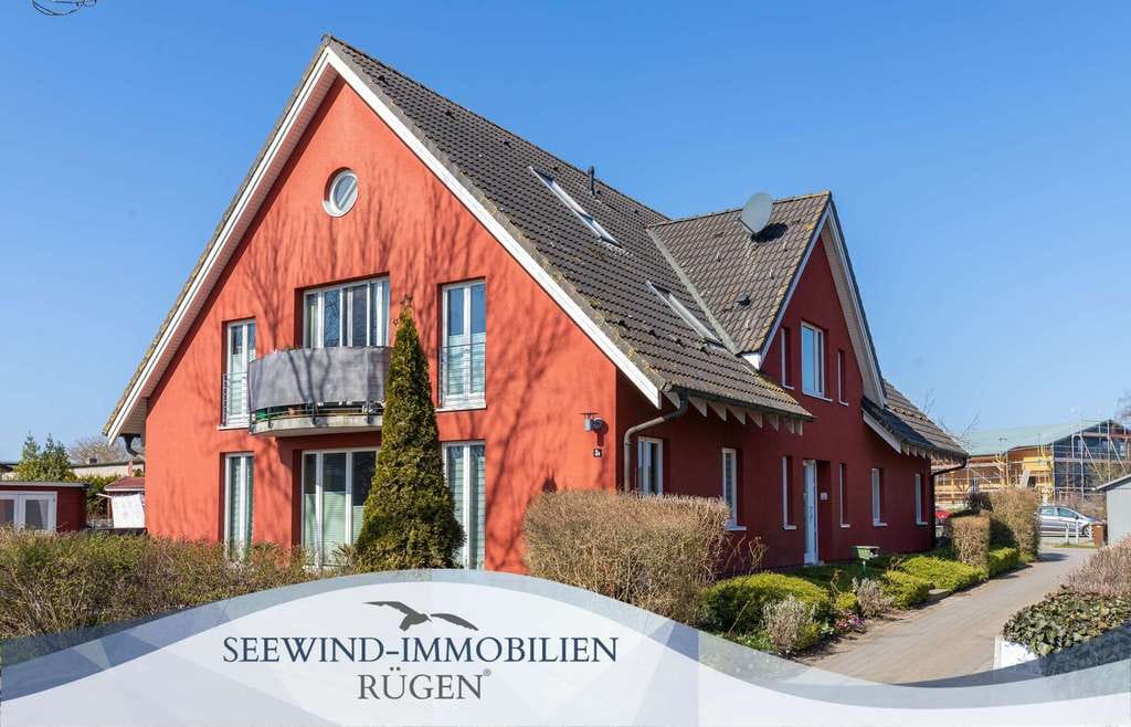 Immobilie in Mönchgut - Maisonette-Wohnung mit sonnigem Balkon und 2 Schlafzimmer - in Middelhagen auf der Insel Rügen - Bild 0