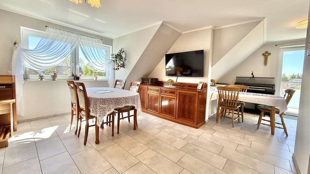 Immobilie in Gescher - Neubau Flair! Dachgeschoss Wohnung mit West- Balkon in Gescher - Bild 0