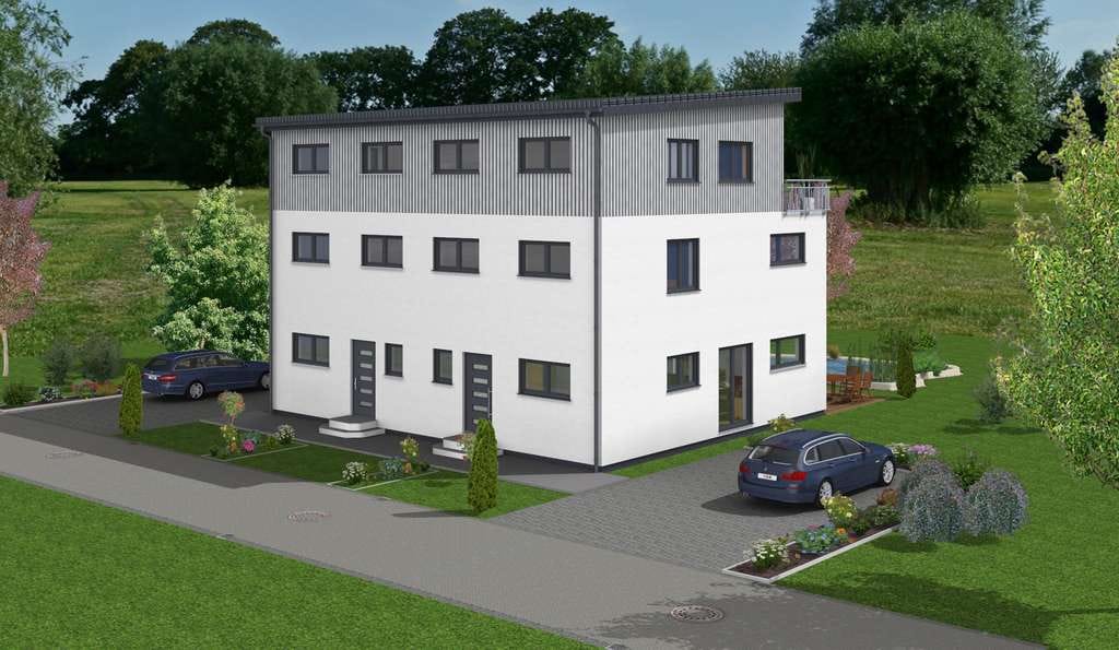 Immobilie in Schwörstadt - Moderne Doppelhaushälfte in Schwörstadt - Zuhause zwischen Rhein, Nautur und Lenbensqualität - Bild 1