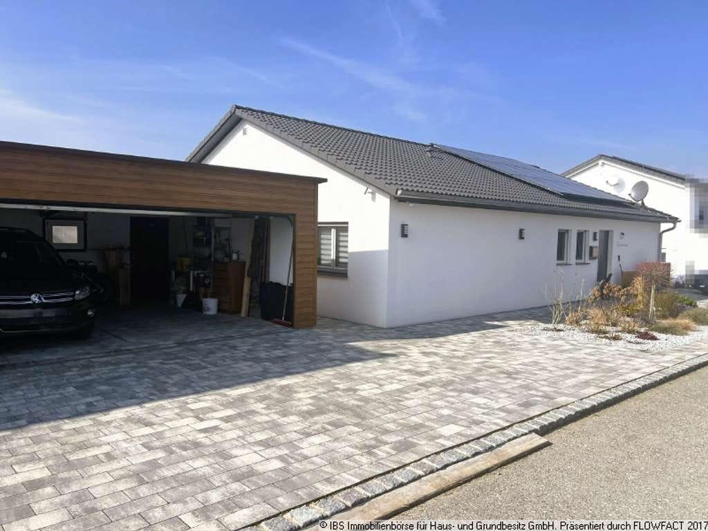 Immobilie in Rot am See - Neuwertiger, moderner Bungalow mit durchdachter Architektur in toller Randlage - Bild 0