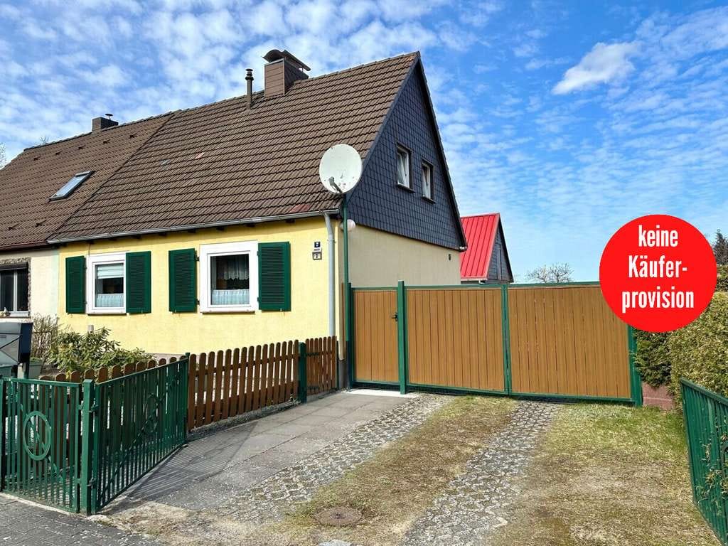 Immobilie in Eggesin - HORN IMMOBILIEN ++ gemütliches Zuhause in idyllischer Lage, Doppelhaushälfte in Eggesin - Bild 0