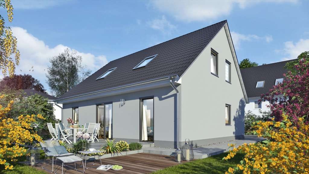 Immobilie in Floh-Seligenthal - Helles Massivhaus, viel Platz für  individuelle Grundrisswünsche zum Festpreis in Floh-Seligenthal - Bild 1