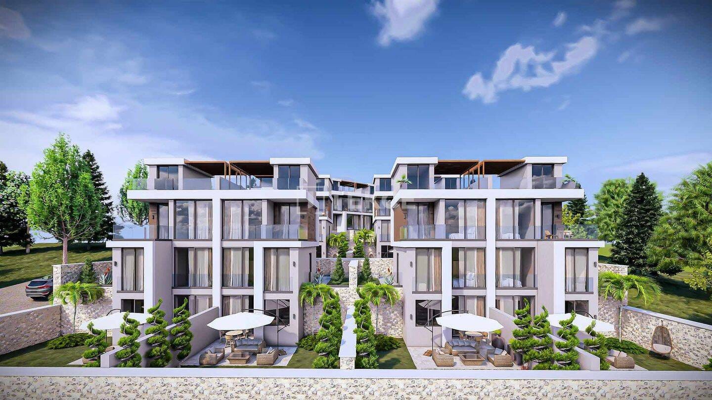 Immobilie in Paitzdorf - Villa mit Pool in einer Anlage mit Meerblick in Antalya Kalkan - Bild 4