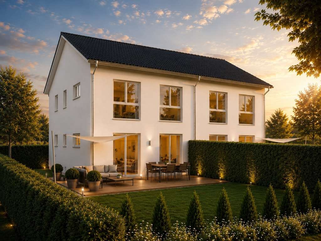 Immobilie in Straßlach-Dingharting - Top Lage Straßlach Dingharting: Neubau-DHH inkl. Homeoffice-Keller | A+ | familienfreundliche Lage - Bild 4