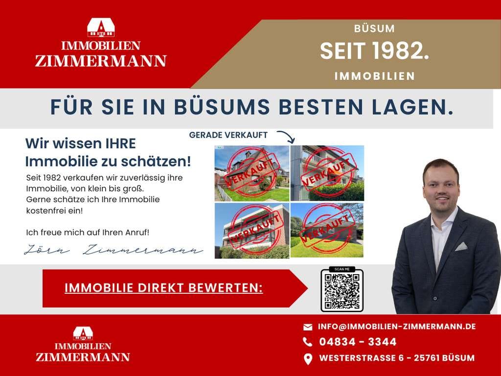 Immobilie in Garding - Solide Kapitalanlage – Vermietetes Einfamilienhaus in Garding mit Entwicklungspotenzial - Bild 2