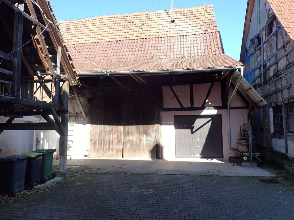Immobilie in Illingen - Historisches Fachwerkhaus aus dem Jahr 1731 mit Scheune, pot. Bauplatz und großem Grundstück - Bild 1