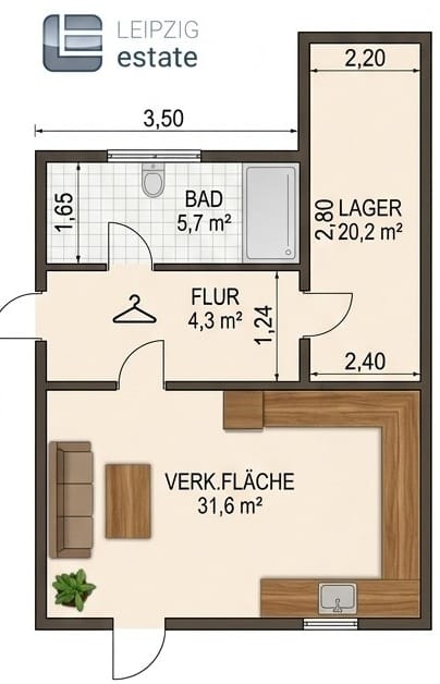 Immobilie in Groitzsch - ** teilsaniertes MFH, tlw. vermietet** - Bild 1