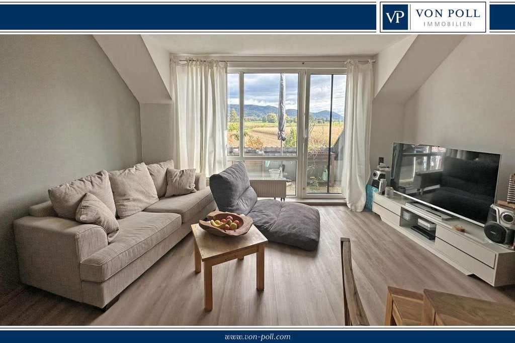 Immobilie in Hirschberg an der Bergstraße - Charmante Maisonettewohnung mit freiem Blick ins Grüne - Bild 0
