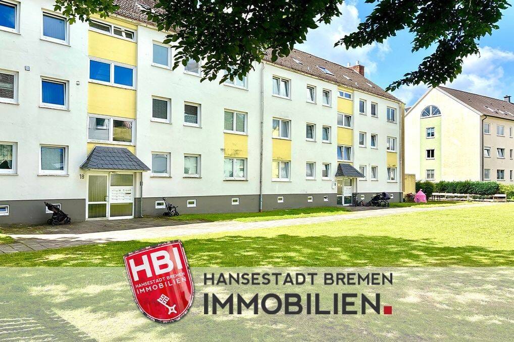 Immobilie in Schwanewede - Schwanewede / Top-modernisierte 2-Zimmer-Wohnung mit Sonnenbalkon in ruhiger Lage - Bild 0