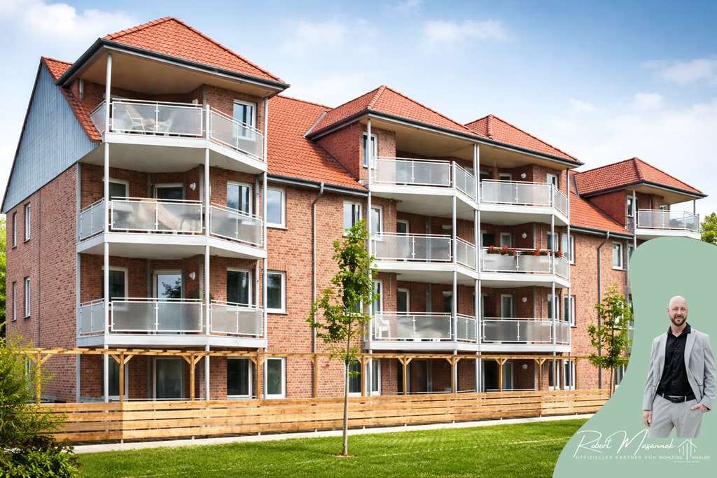 Immobilie in Hohe Börde - Gepflegte 2,5-Zimmer-Wohnung mit Badewanne & Balkon - In Irxleben - Bild 0