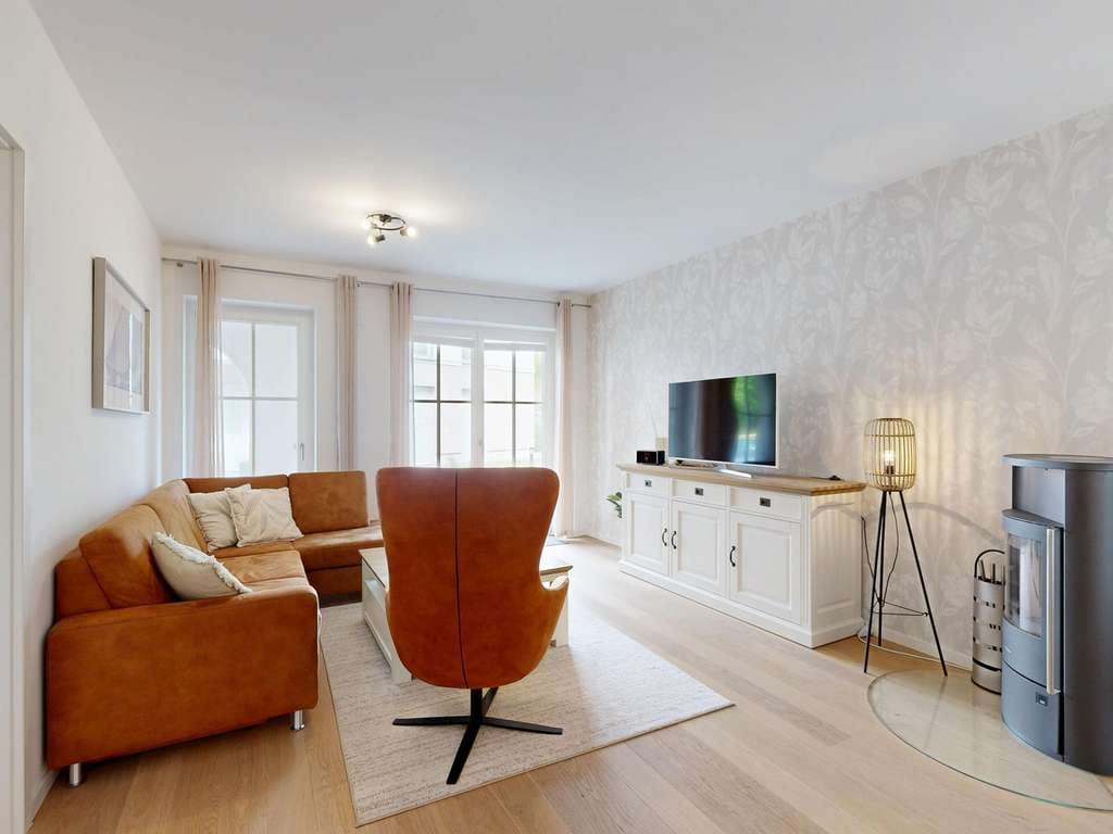 Immobilie in Wustrow - Modernes Ferienapartment im Erdgeschoss mit Süd-West Terrasse und Kamin - Bild 4