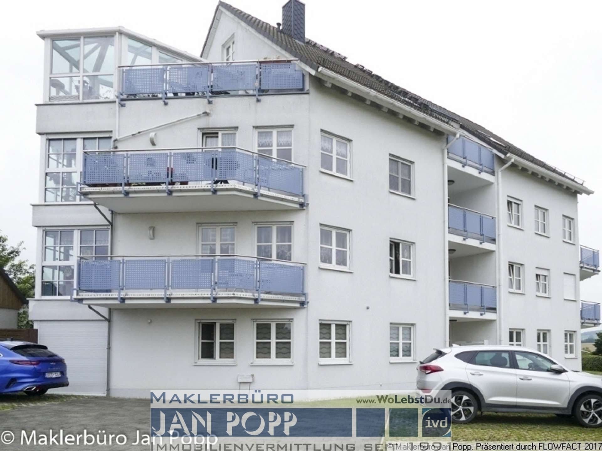 Immobilie in Mohlsdorf-Teichwolframsdorf - Vermietete 3-Zimmerwohnung mit 2 Balkonen und Garage! - Bild 1