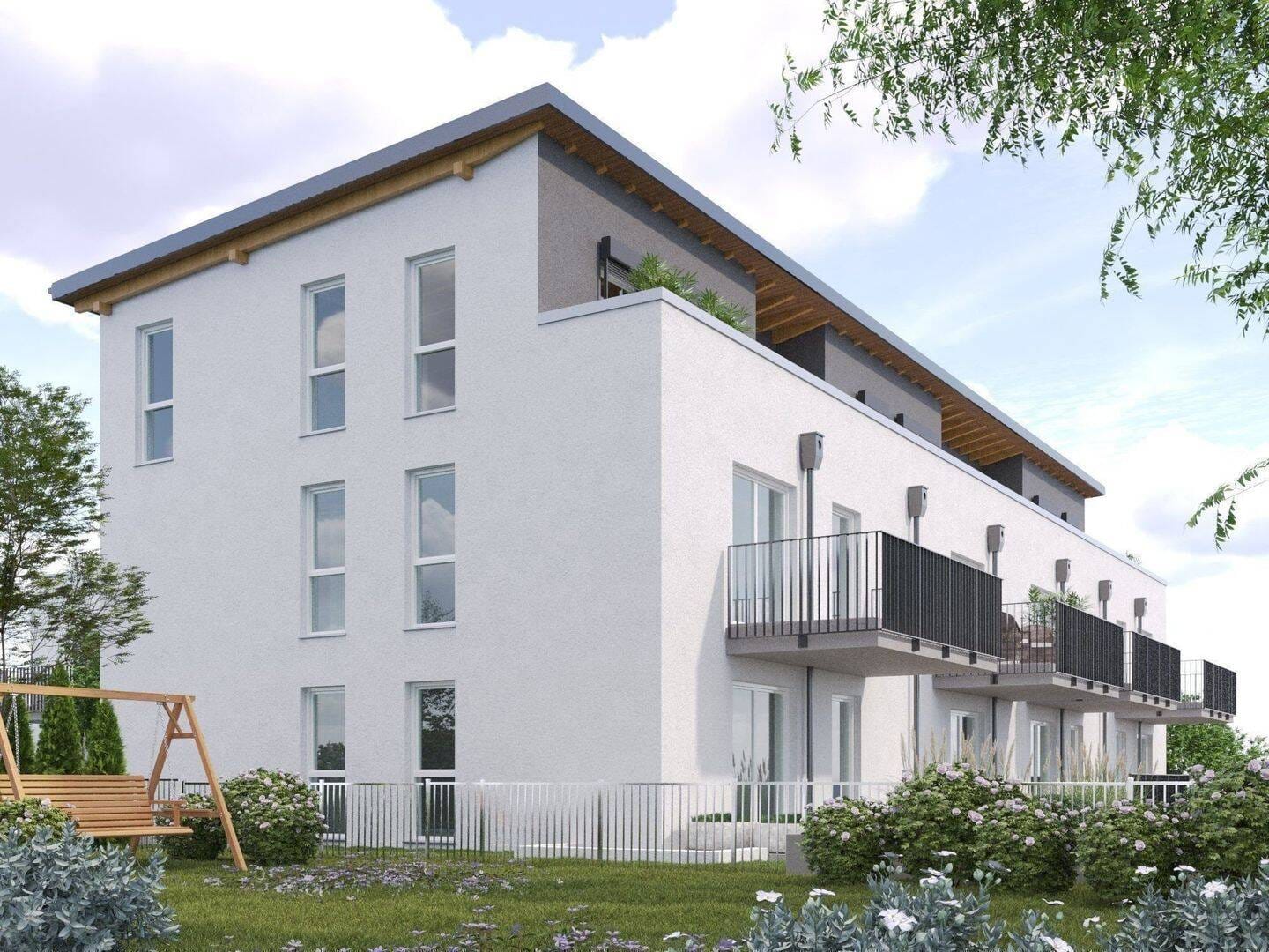 Immobilie in Mallersdorf-Pfaffenberg - +++ STEUERVORTEIL + KfW-Zins SICHERN - Süd-Balkon & Aufzug - KfW40 QNG +++ - Bild 2