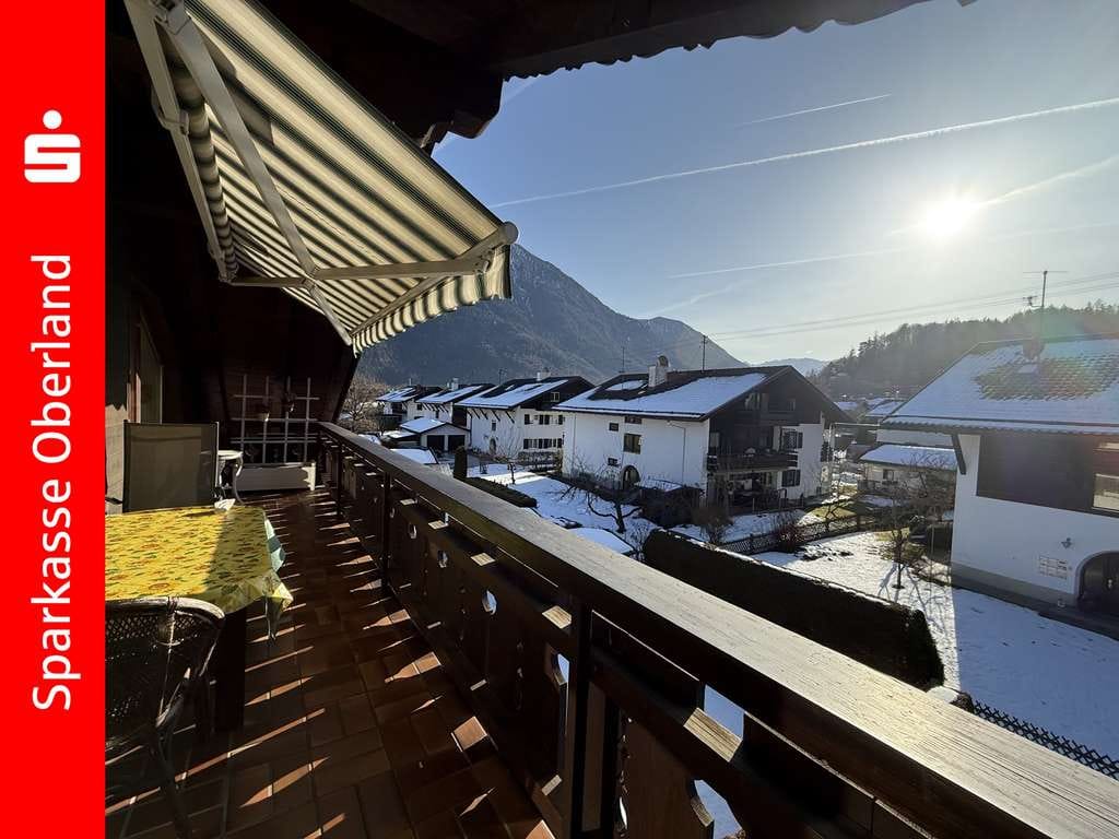 Immobilie in Oberau - Dachgeschoss-Traum mit neuer Pelletsheizung  - Bild 0