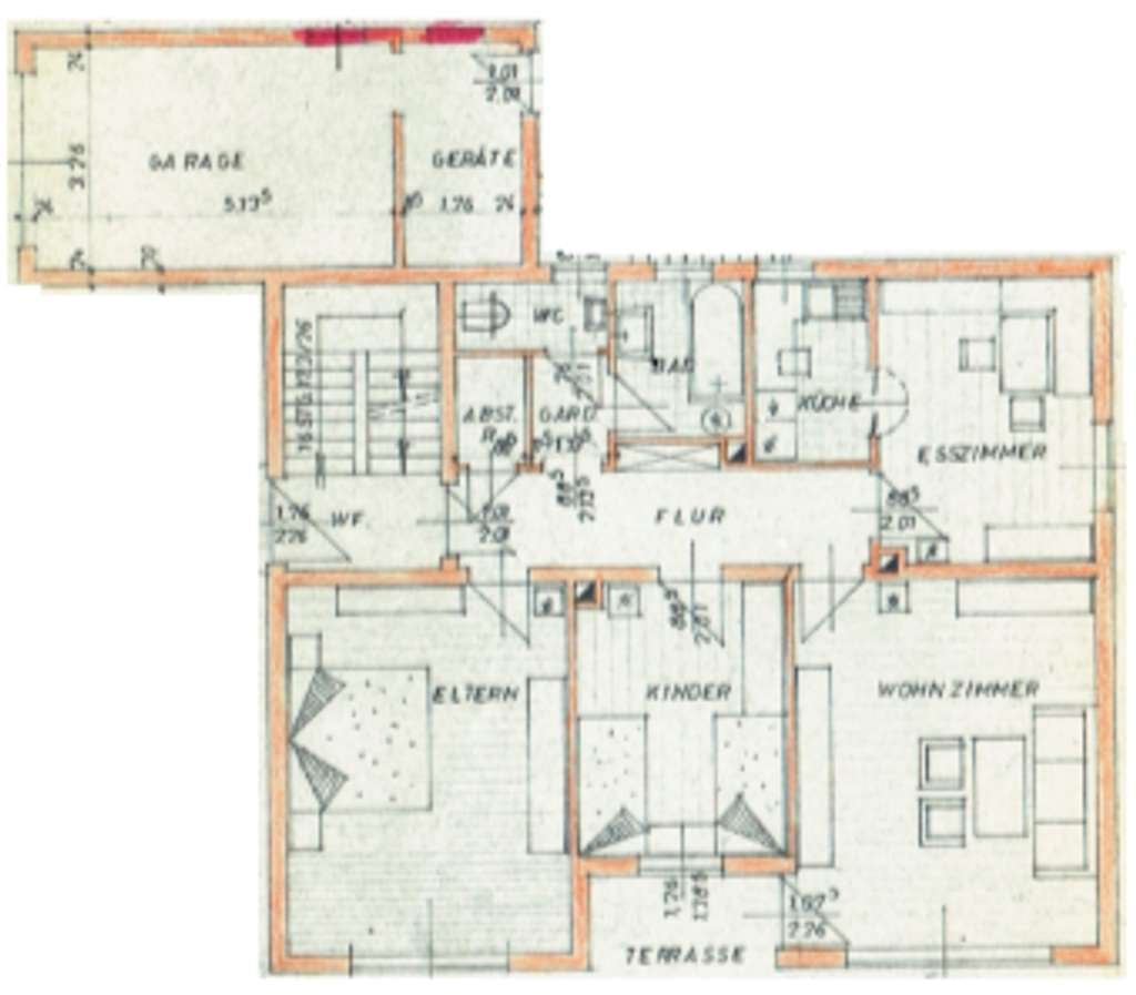 Immobilie in Reisbach - Freistehendes Zweifamilienhaus: 891 m² Grund, schöne, ruhige Lage - Bild 4