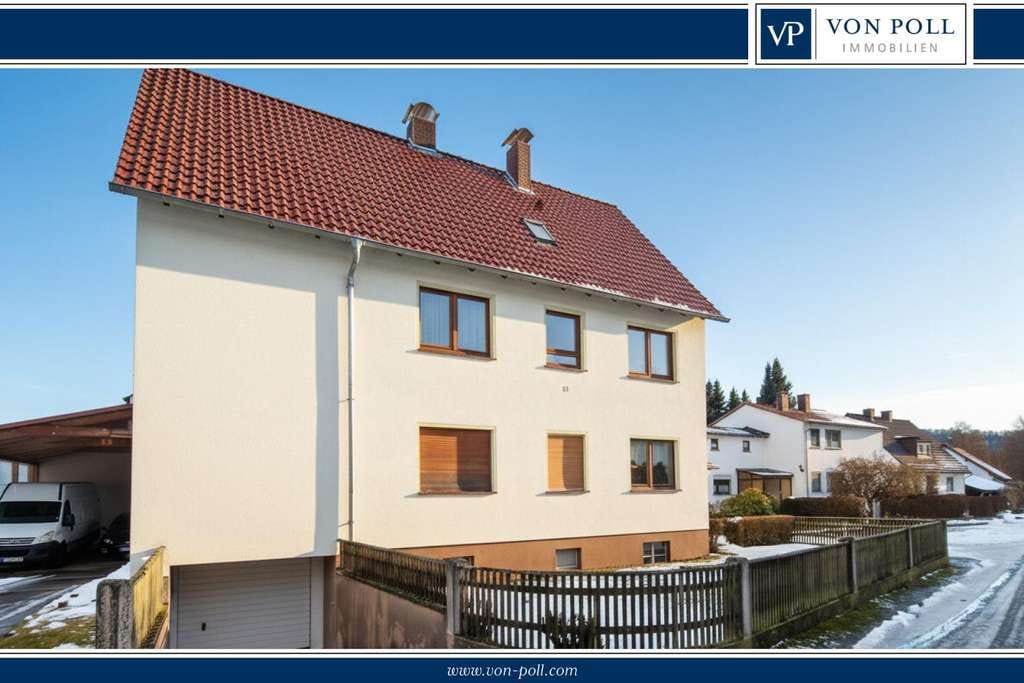 Immobilie in Wanfried - Modernisiertes Zweifamilienhaus mit großem Garten und Raum für Ideen - Bild 0