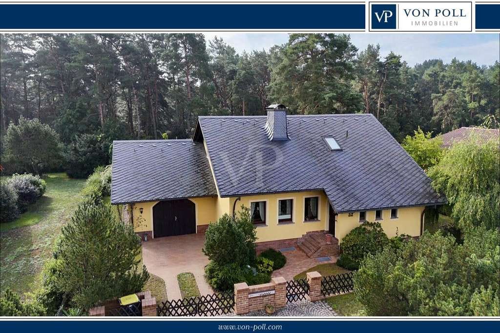 Immobilie in Britz - Traumhaus am Waldrand - Naturidylle, Ruhe  und Wohnkomfort vereint - Bild 0