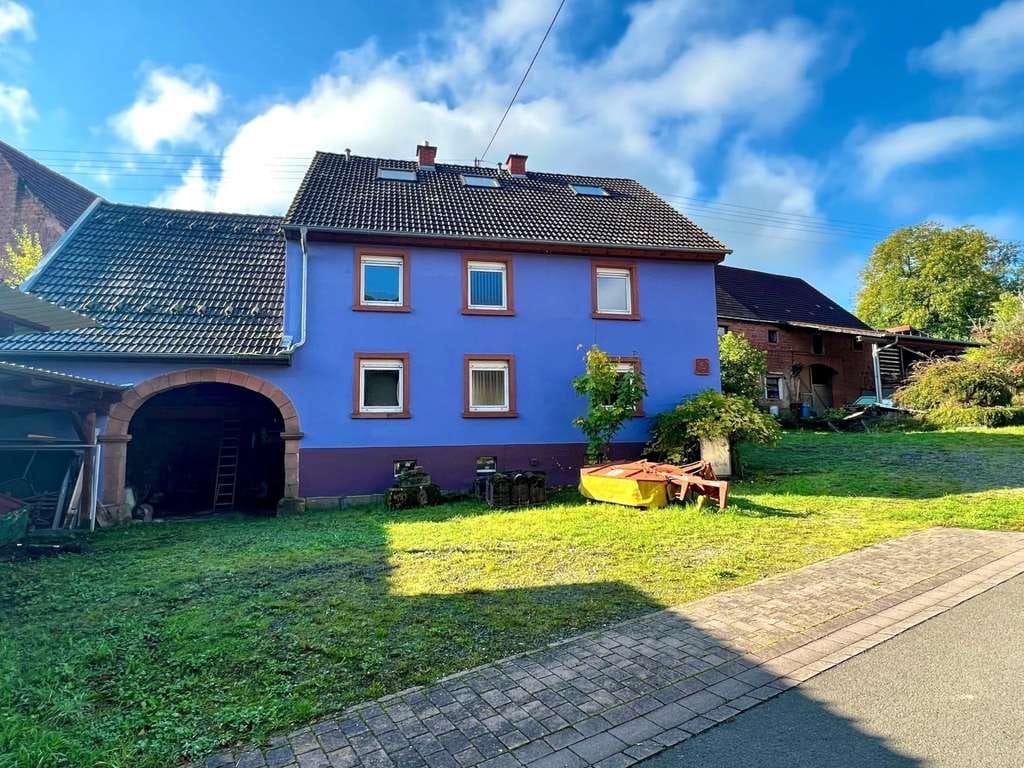 Immobilie in Schwedelbach - Pörrbach-Freist. Einfamilienhaus m.Landhausflair, Scheune in ruhiger Lage & opt. Baugrundstück - Bild 0