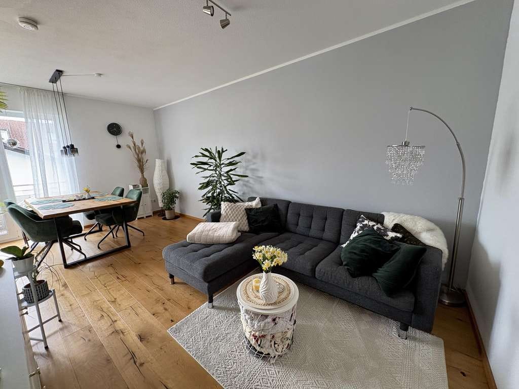 Immobilie in Jockgrim - Moderne 3-Zimmer-Wohnung mit Südbalkon in gepflegtem 5-Parteienhaus - Bild 1
