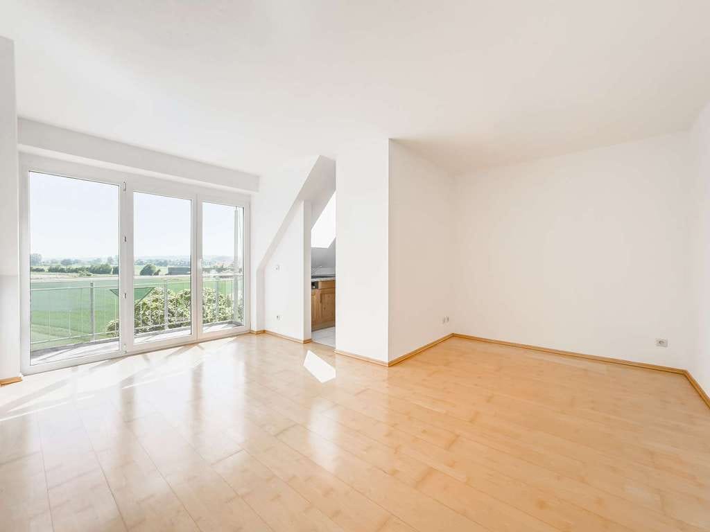 Immobilie in Ergolding - Wohnen mit Weitblick: Charmante 2-Zimmer-Wohnung mit Balkon und Feldblick - Bild 1