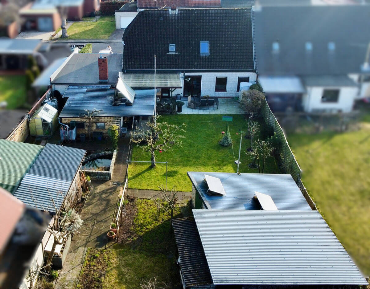 Immobilie in Kropp - Gepflegte Doppelhaushälfte mit viel Platz in ruhiger Wohnlage von Kropp - Bild 2