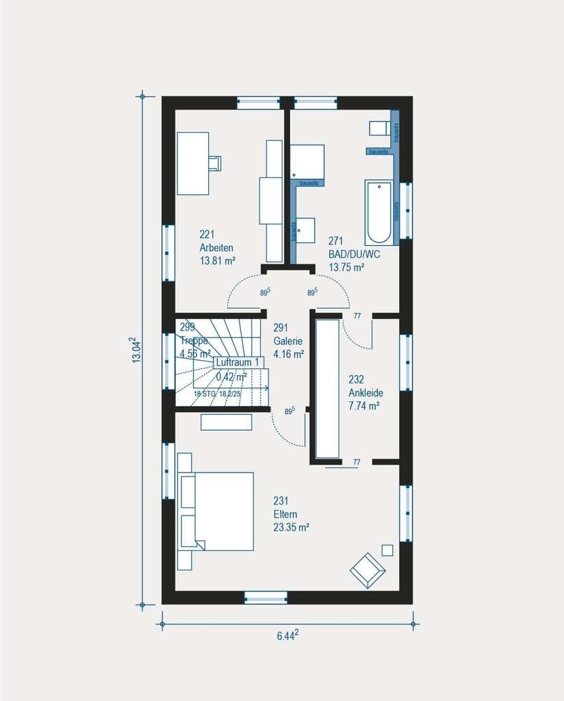 Immobilie in Neuendettelsau - Ihr individuelles Stadthaus in Neuendettelsau - Flexibel geplant, persönlich gestaltet, zukunftssich - Bild 2