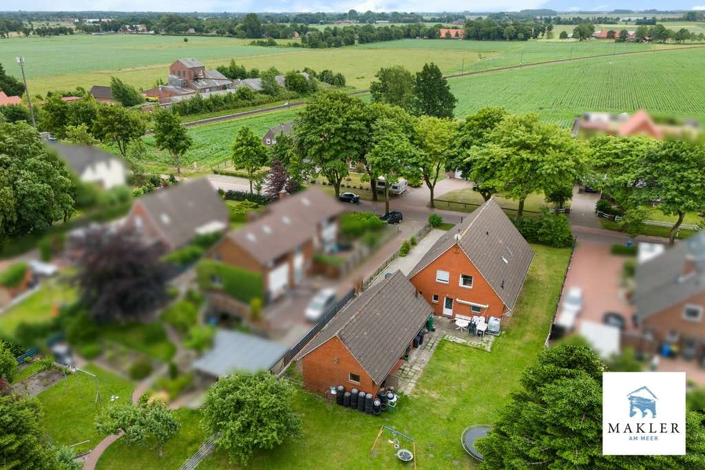 Immobilie in Südbrookmerland - ~~Wo Wohnen und Handwerk zusammenfinden – charmantes Einfamilienhaus mit Extras~~ - Bild 3