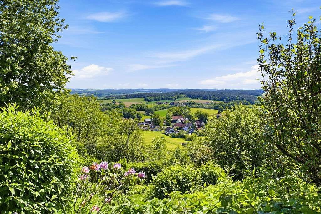 Immobilie in Emtmannsberg - Jeden Tag wie Urlaub – Wohnen mit Fernblick, Terrasse & Gartenparadies! - Bild 3