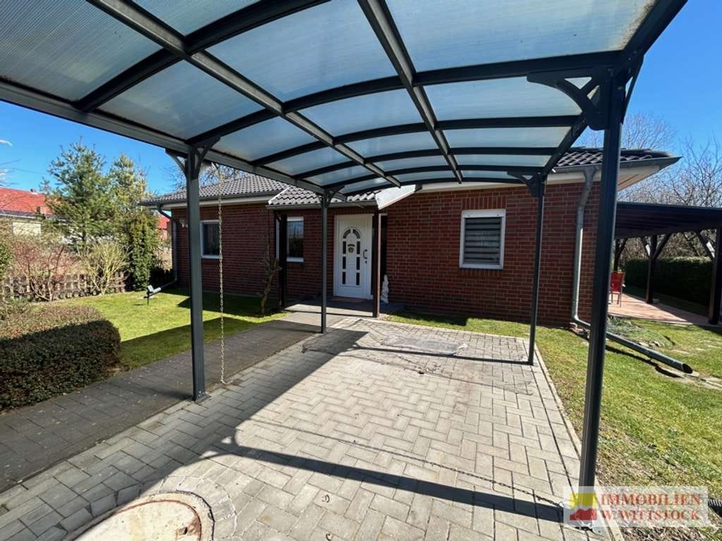 Immobilie in Groß Pankow (Prignitz) - Grundstück mit Bungalow und Carport in ruhiger Lage - Bild 1