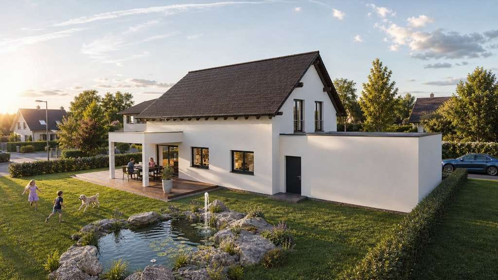 Immobilie in Hainsfarth - Modernes, großzügiges Einfamilienhaus  inklusive Grundstück - Bild 0