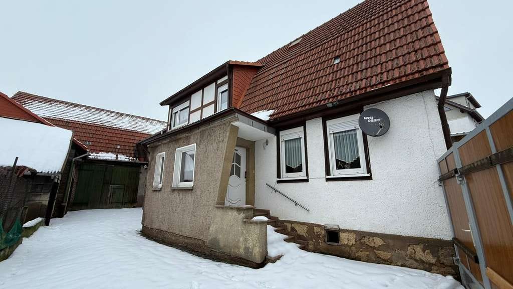 Immobilie in Dingelstädt - Kleines Einfamilienhaus mit Scheune - Bild 2