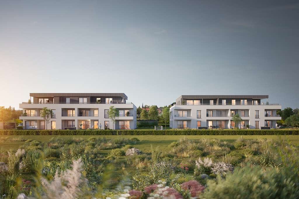 Immobilie in Westhausen - Whg 103 - 3 Zimmer Wohnung im Erdgeschoss | energieeffizient | förderungsfähig | wertbeständig - Bild 2