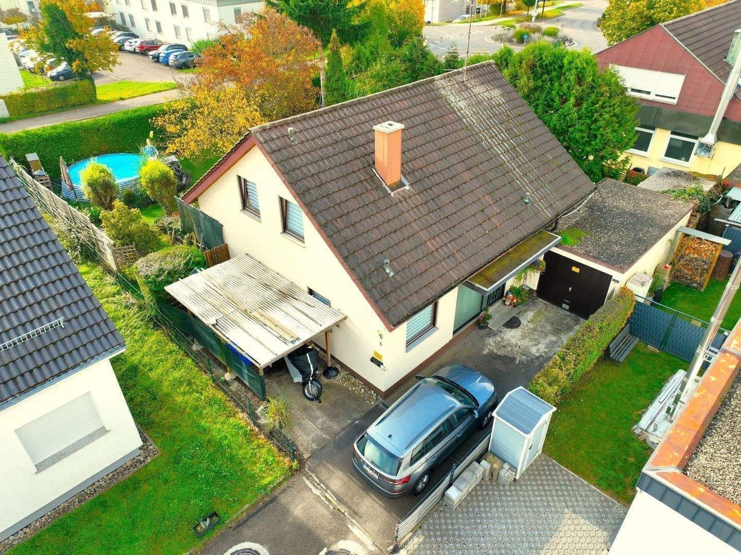 Immobilie in Mutlangen - Einfamilienhaus in Mutlangen mit 5,5 Zimmer, 121 m² Wohnfläche und gr. Garten  - Bild 0