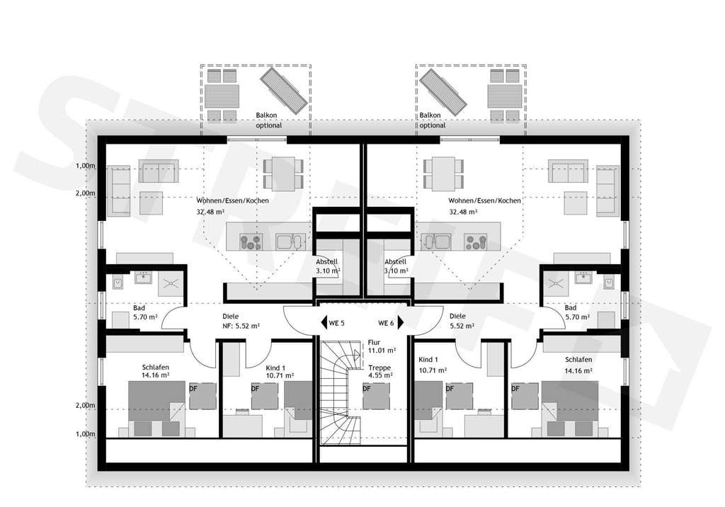 Immobilie in Garching an der Alz - Einmalige Investitionsgelegenheit für ein attraktives 6-Familien-Haus - Bild 4