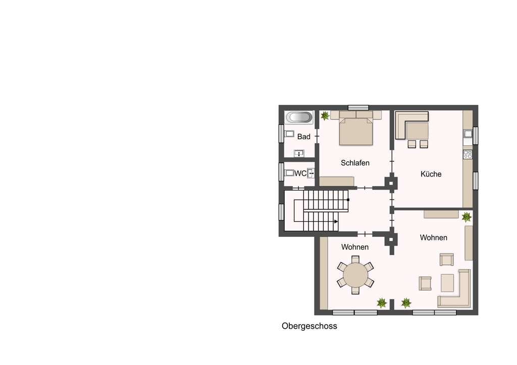 Immobilie in Preußisch Oldendorf - Großes, modernisiertes Wohnhaus mit separater Gewerbeeinheit im Zentrum... - Bild 3