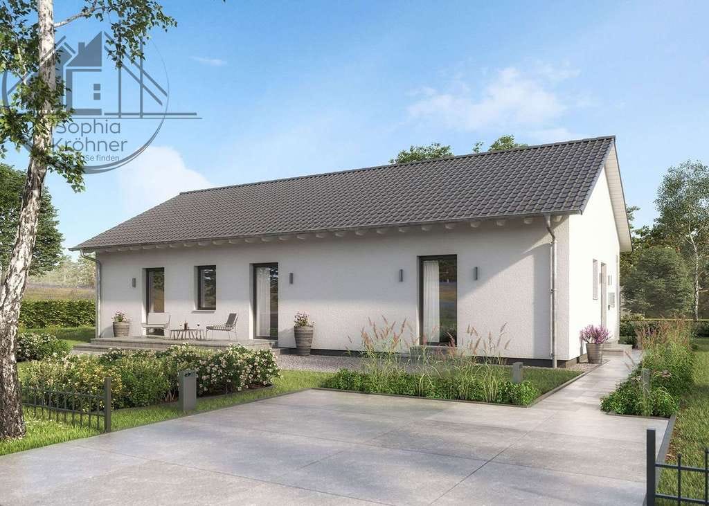 Immobilie in Großweitzschen - Bungalow mit Satteldach: Rarität! - Bild 1