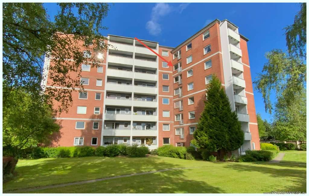 Immobilie in Husum - 2015 kernsaniert: Solide vermietetes 1-Zimmer-Appartement mit Aufzug in beliebter ruhiger Lage! - Bild 0