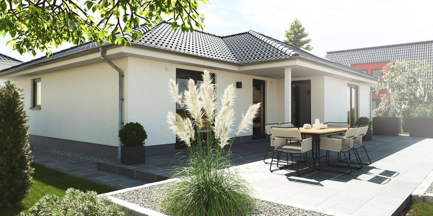 Immobilie in Zirkow - Ebenerdig und modern Wohnen - Ihr Traum-Bungalow mit überdachter Terrasse - Bild 3