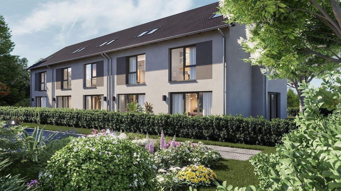 Immobilie in Vierkirchen - Eckhaus XXL Lkr. Dachau + KfW 55 förderfähig + Sonderpreis + Rohbau erstellt. Nutzfläche Haus 178m².  - Bild 2