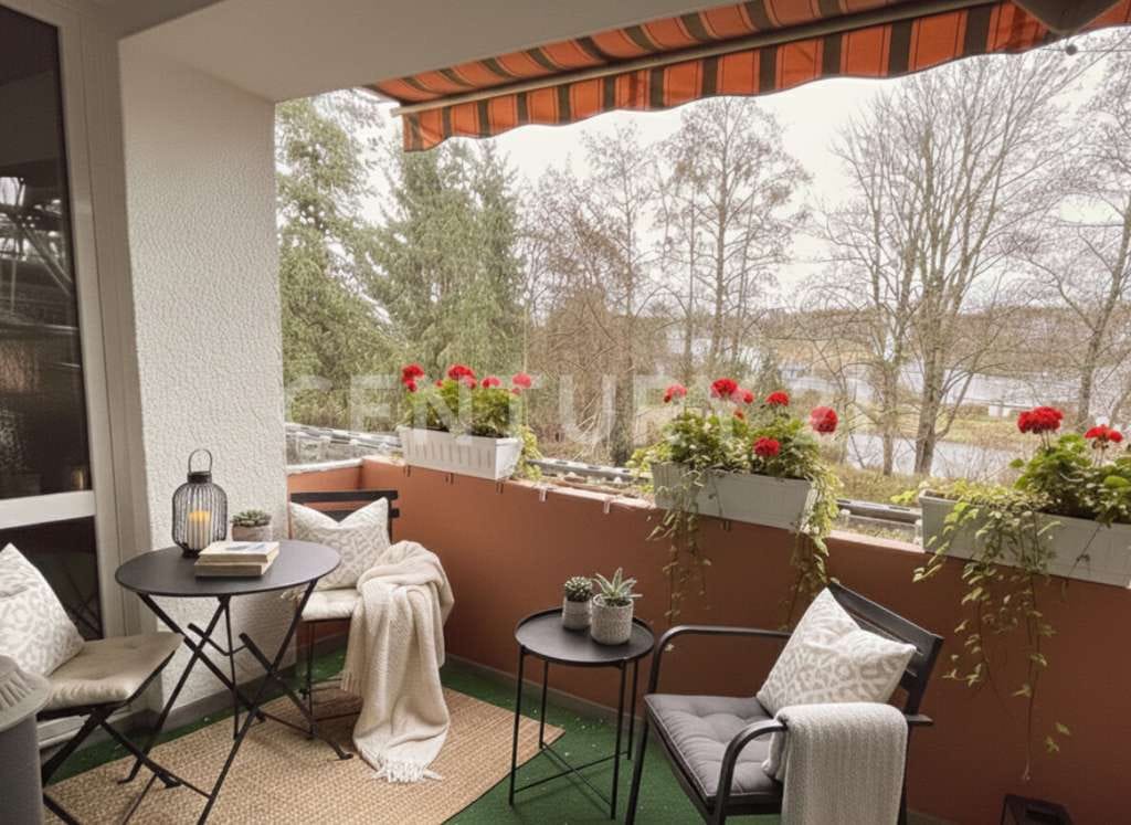 Immobilie in Walluf - Investment Walluf: 56m² | 2 ZKB | Balkon | Aufzug | Leerstand | Sanierungspotential - Bild 3