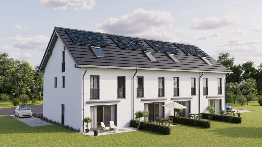 Immobilie in Weisweil - Modernes Neubau-Reihenmittelhaus in energieeffizienter Bauweise - Bild 1
